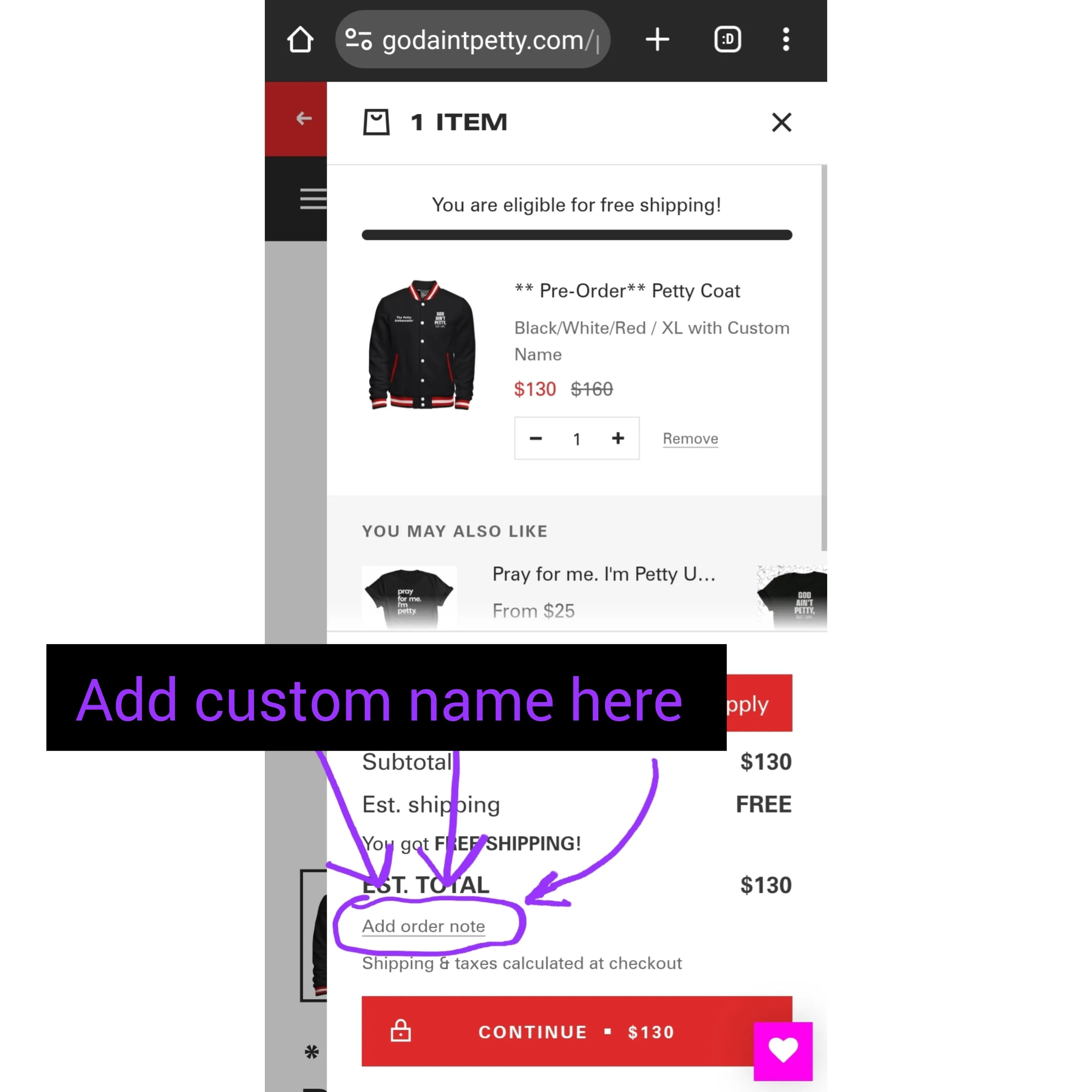 ** Pre-Order** Petty Coat