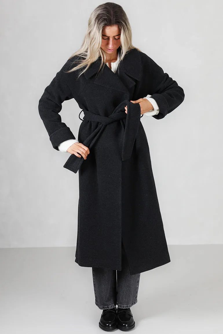 Adele Wool Coat Grey