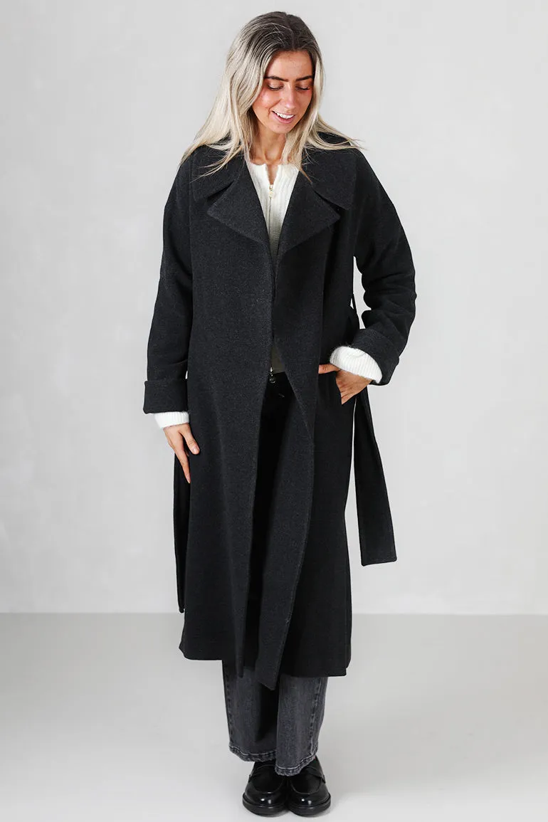 Adele Wool Coat Grey