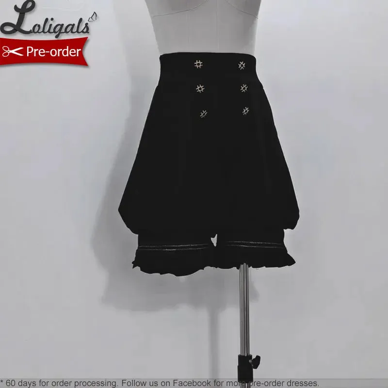 Boy Style Ouji Lolita Prince Hooded Cloak / Vest / Shorts / Long Sleeve Shirt by Princess Chronicles ~ Rabbit in a Hurry