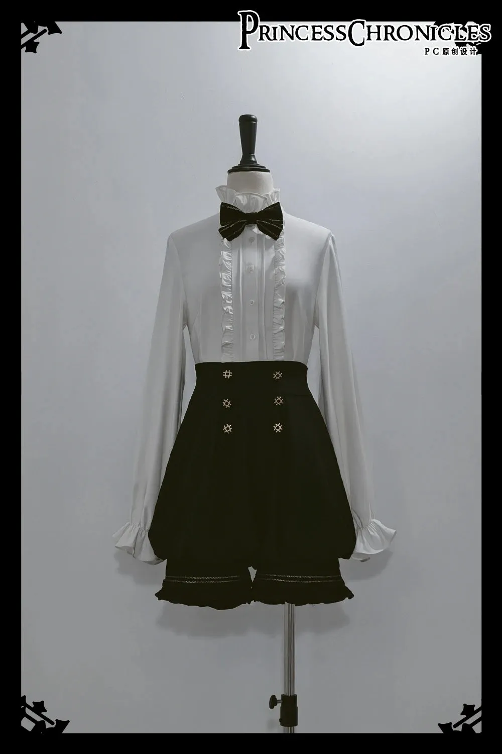 Boy Style Ouji Lolita Prince Hooded Cloak / Vest / Shorts / Long Sleeve Shirt by Princess Chronicles ~ Rabbit in a Hurry
