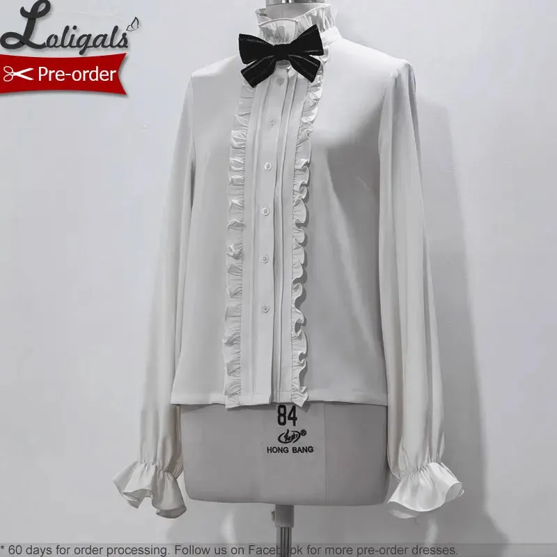 Boy Style Ouji Lolita Prince Hooded Cloak / Vest / Shorts / Long Sleeve Shirt by Princess Chronicles ~ Rabbit in a Hurry