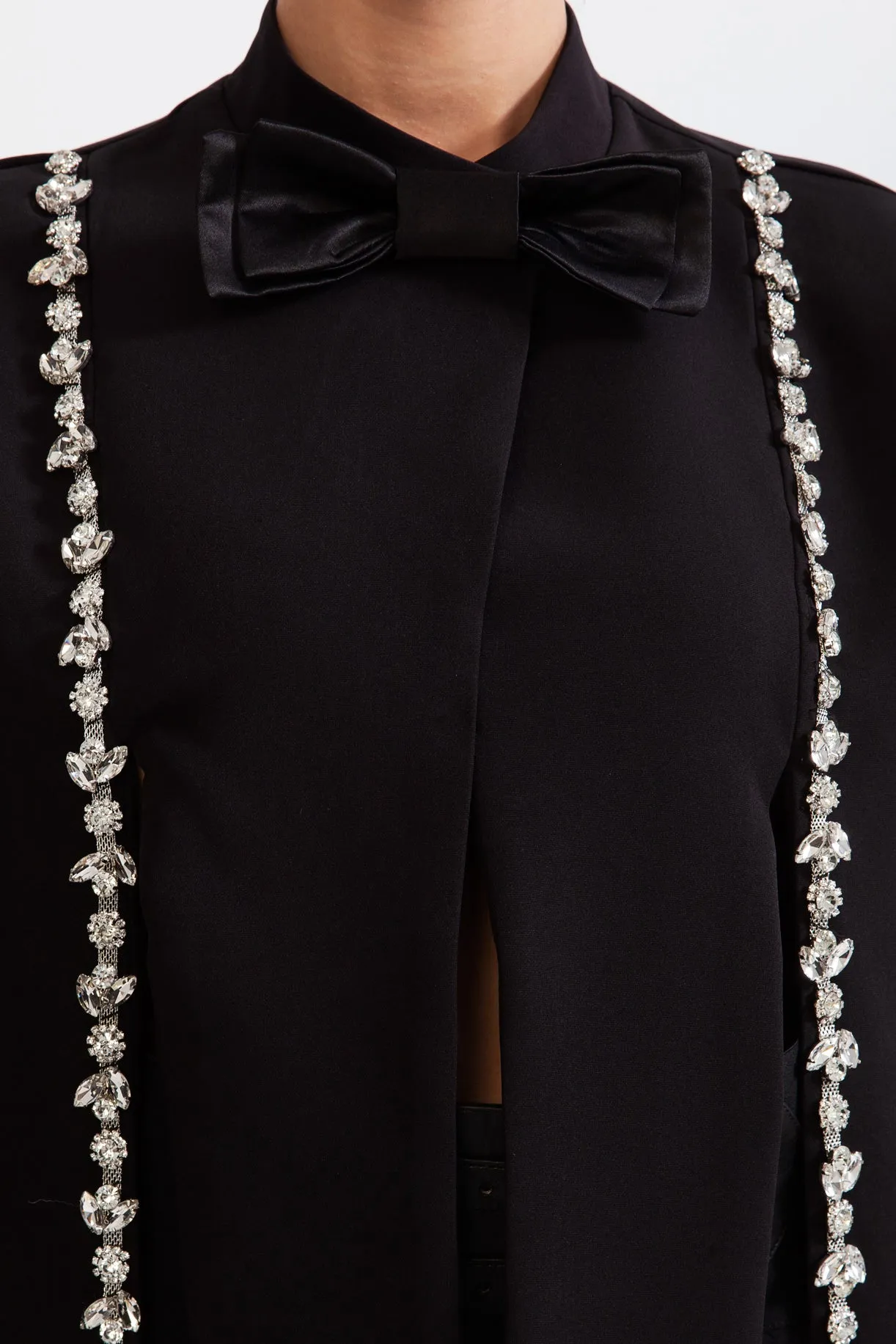 Cape de smoking bijou - Noir
