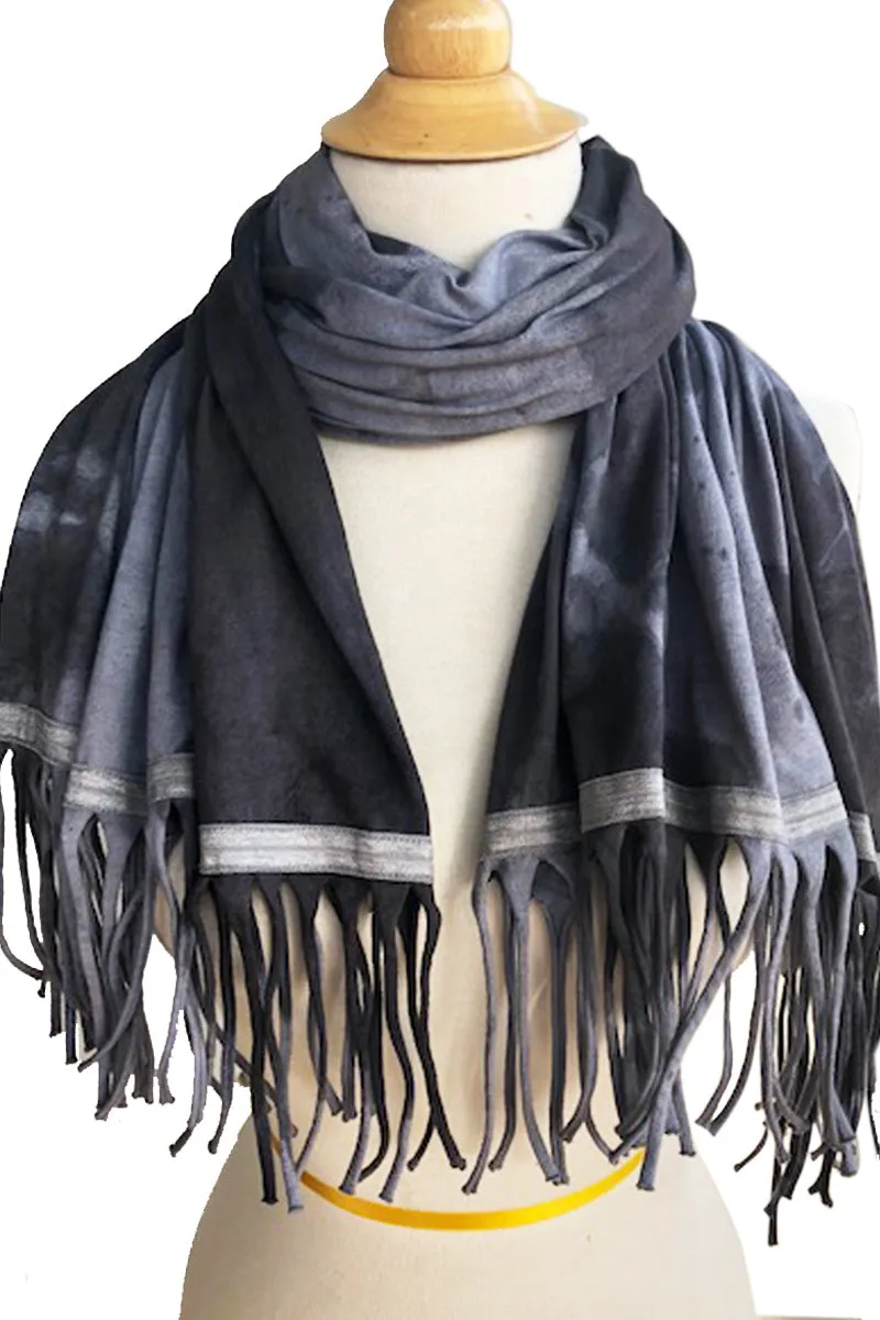 DISCREET WRAP SCARF / SOY CANDLE COMBO