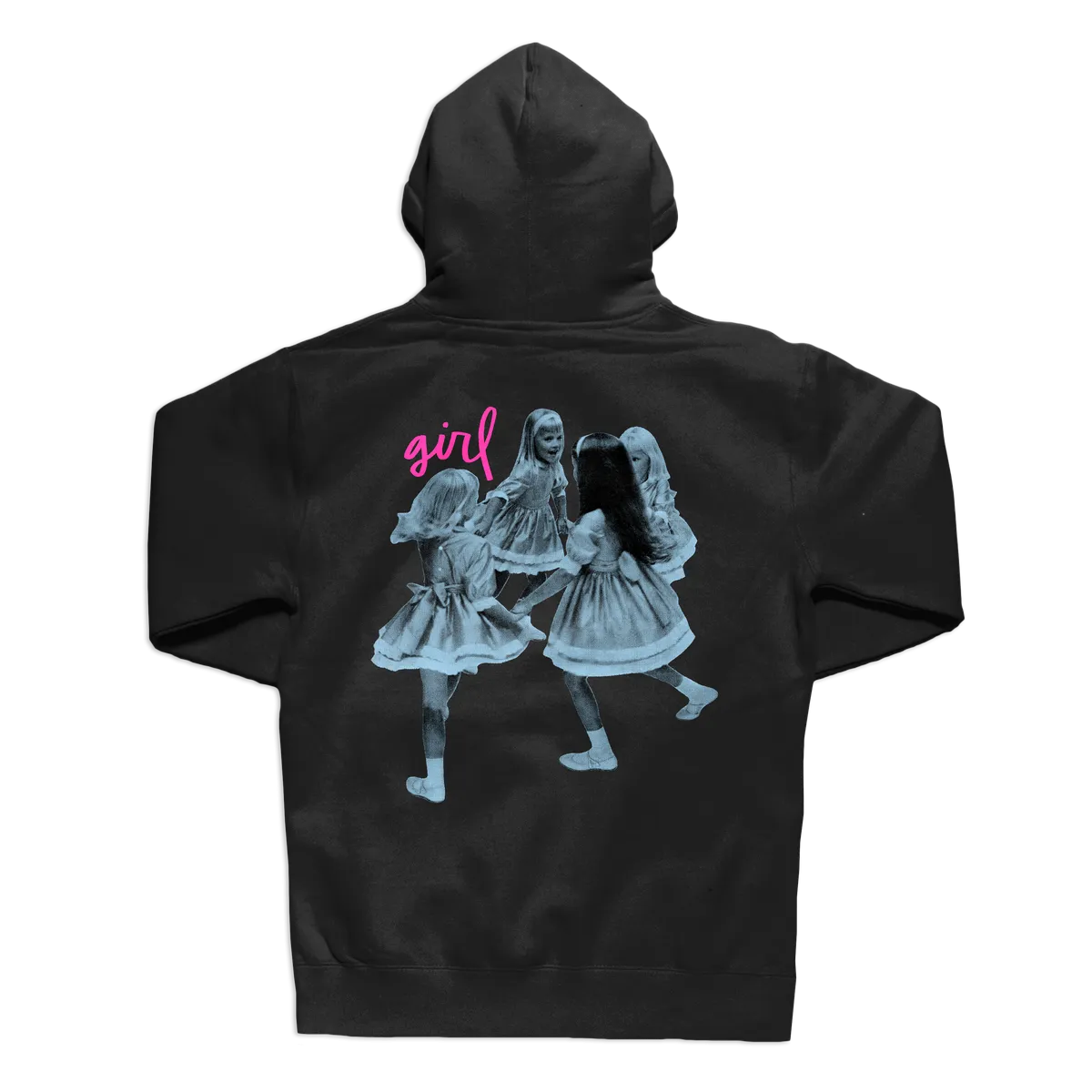 Girl Schoolyard Hoodie Black
