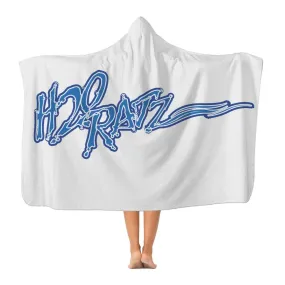 H2OratZ script logo Premium Adult Hooded Blanket