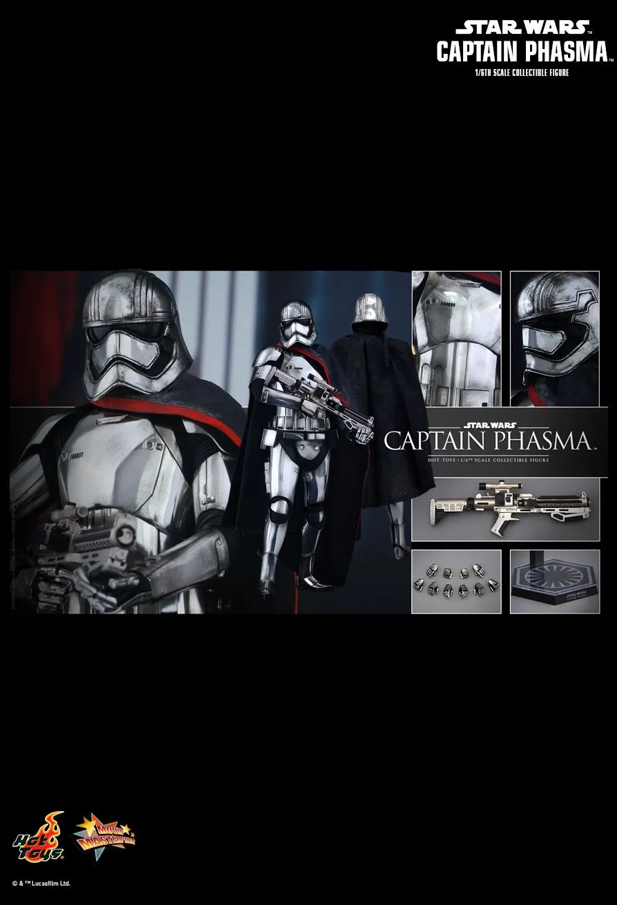 HOT TOYS STAR WARS EPISODE VII: THE FORCE AWAKENS - CAPTAIN PHASMA 1/6 MMS328