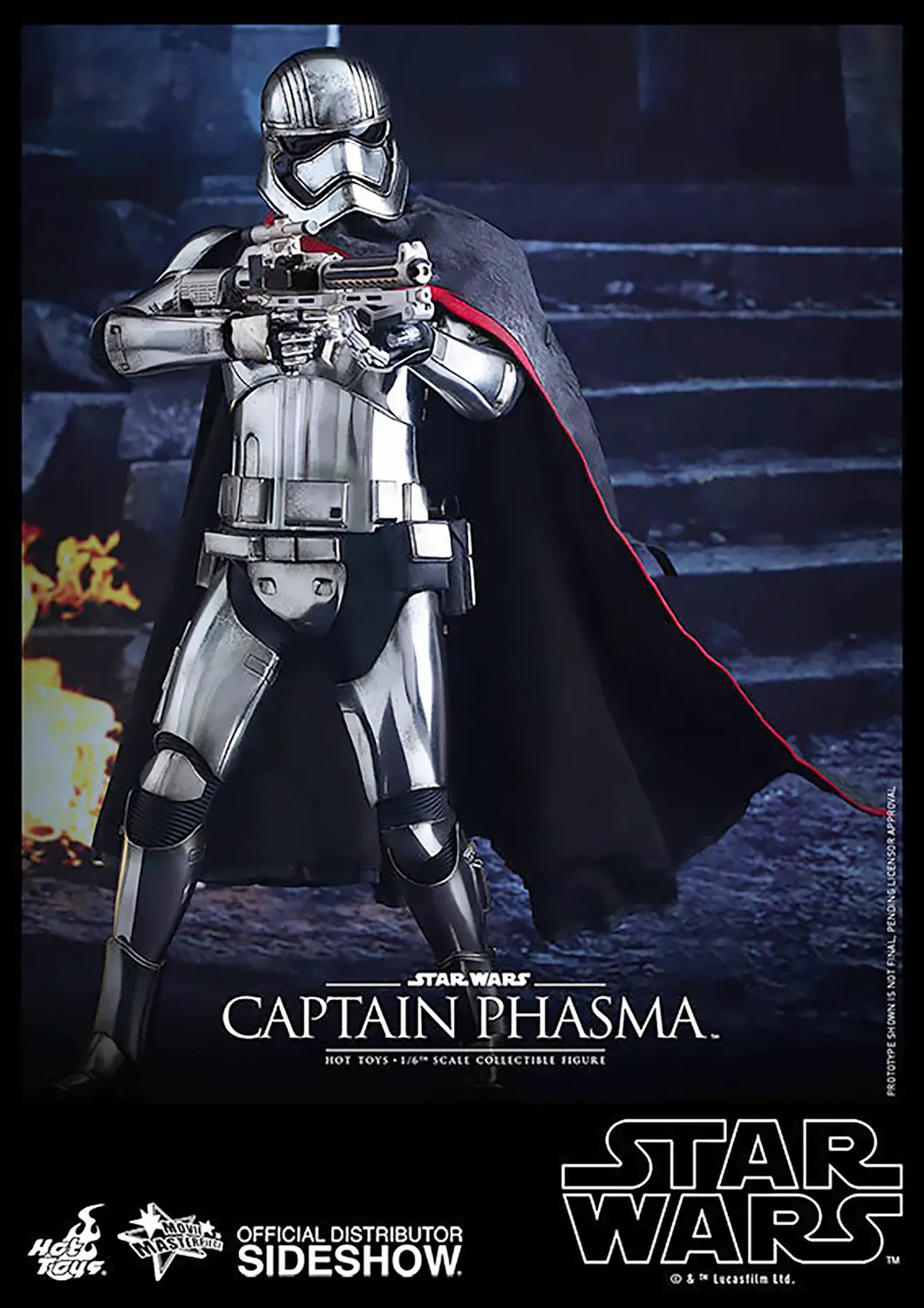 HOT TOYS STAR WARS EPISODE VII: THE FORCE AWAKENS - CAPTAIN PHASMA 1/6 MMS328