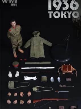 In-stock 1/6 IQO Model NO.91009 WWII 1936 Tokyo Action Figure 12 inch