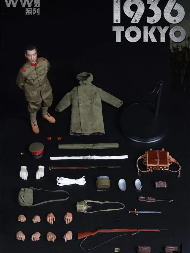In-stock 1/6 IQO Model NO.91009 WWII 1936 Tokyo Action Figure 12 inch