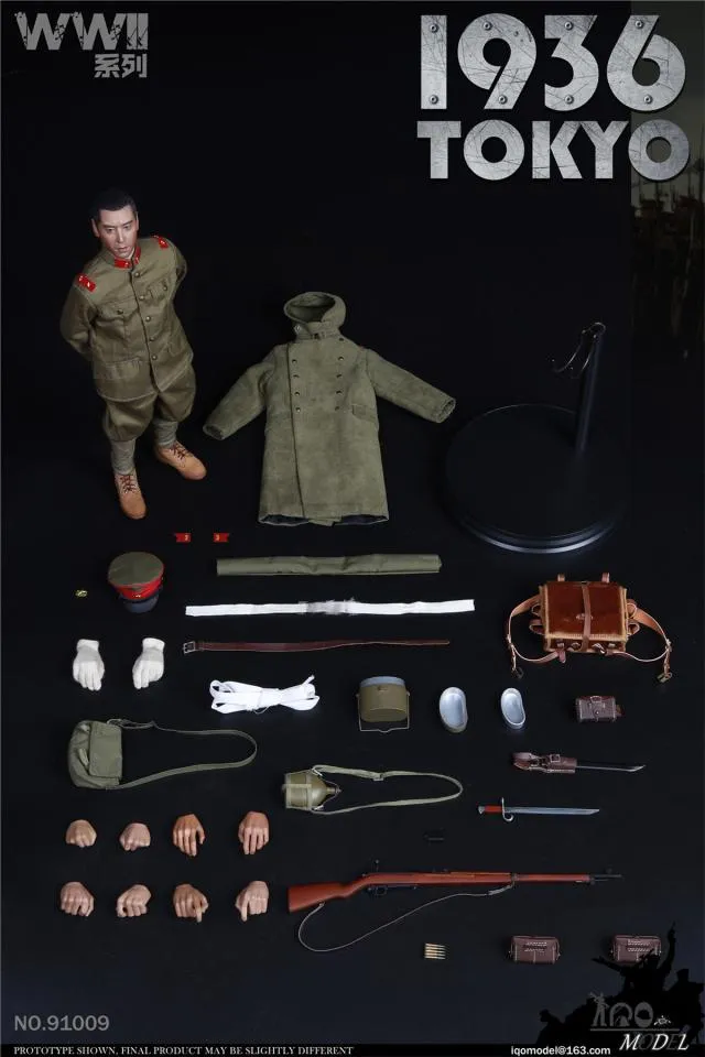In-stock 1/6 IQO Model NO.91009 WWII 1936 Tokyo Action Figure 12 inch