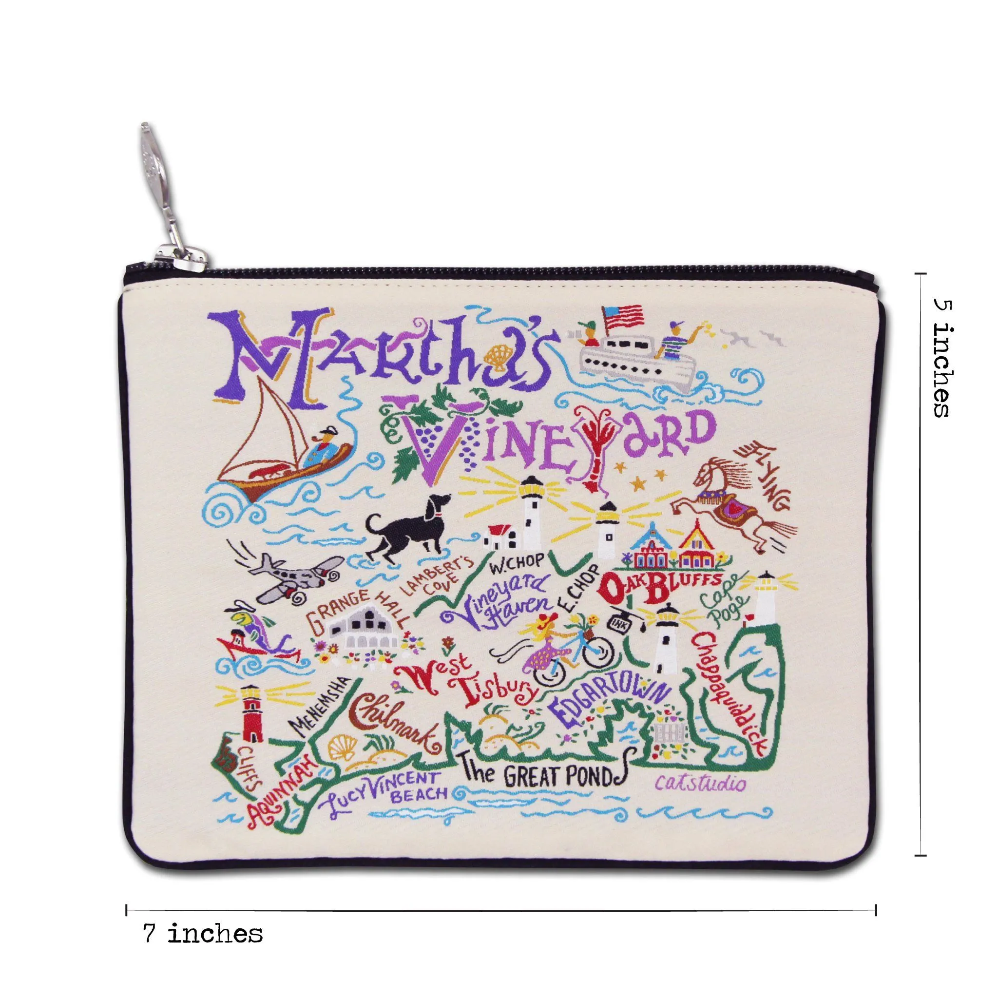 Martha's Vineyard Zip Pouch
