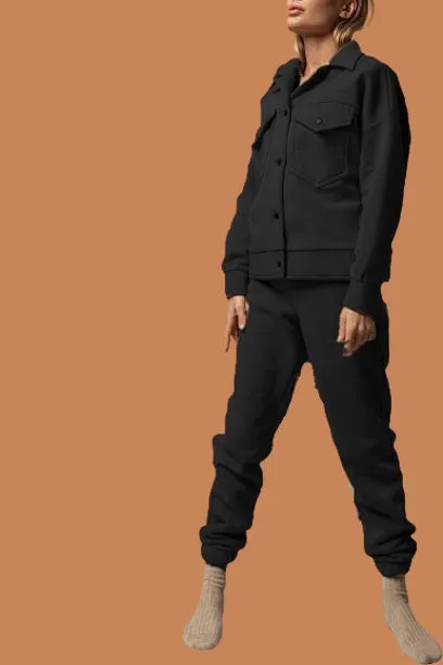 NINA  SHACKET STYLE 3 PIECES LOUNGEWEAR SET