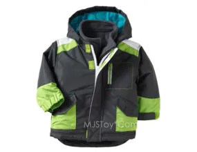 NWT Old Navy 3 in 1 Water Resistant Warmth Winter Snowboarder Jacket Size 3T