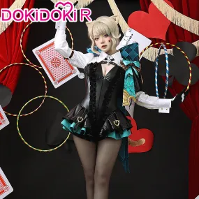 【Partial Size Ready For Ship】【Size S-2XL】【Magical Hat 】DokiDoki-R Game Genshin Impact Cosplay Fontaine Lynette Costume / Hat Magician Women