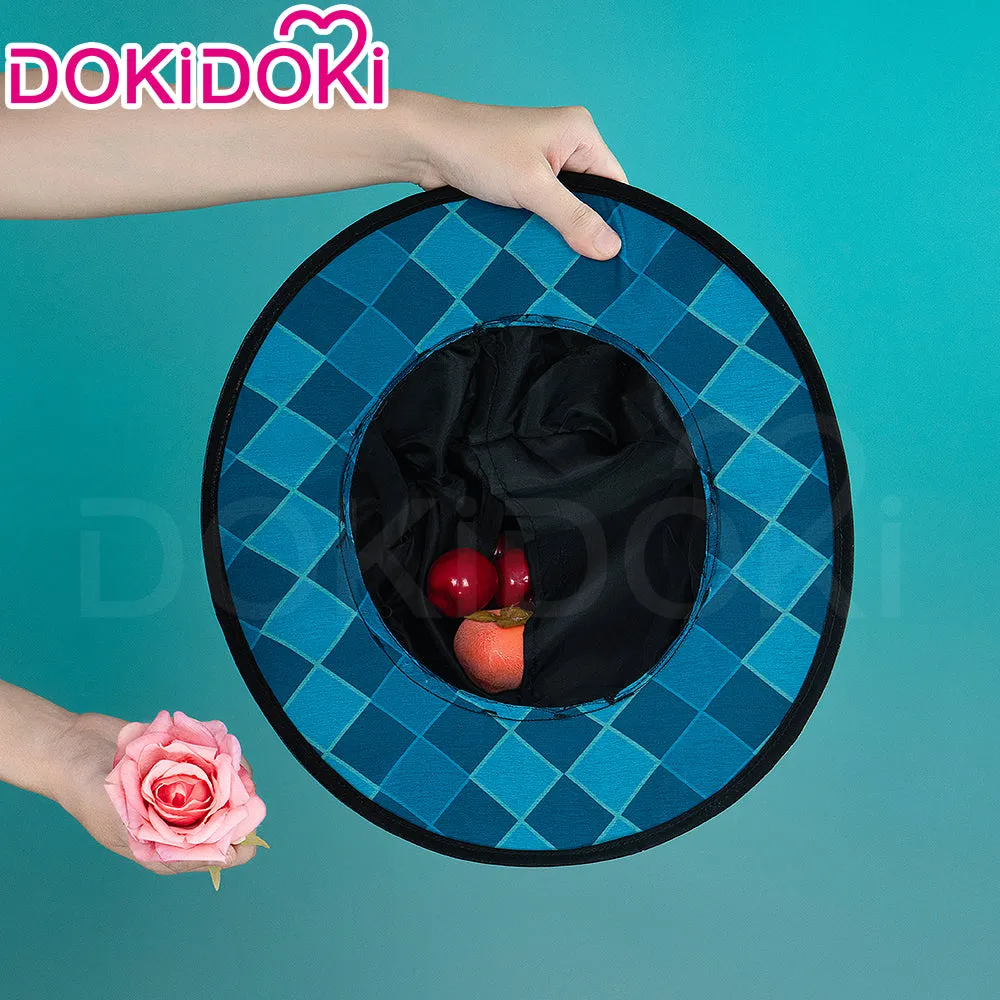 【Partial Size Ready For Ship】【Size S-2XL】【Magical Hat 】DokiDoki-R Game Genshin Impact Cosplay Fontaine Lynette Costume / Hat Magician Women