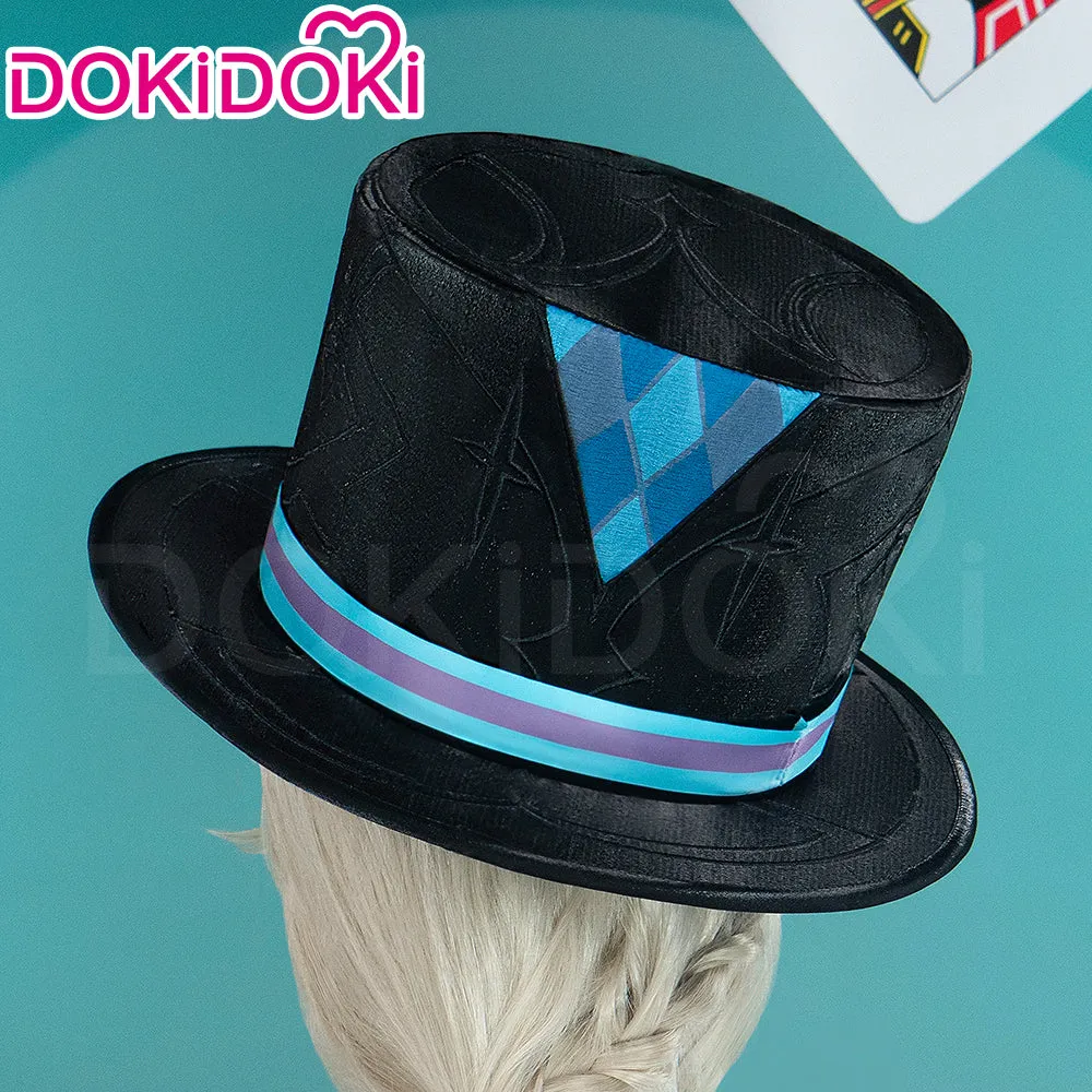 【Partial Size Ready For Ship】【Size S-2XL】【Magical Hat 】DokiDoki-R Game Genshin Impact Cosplay Fontaine Lynette Costume / Hat Magician Women