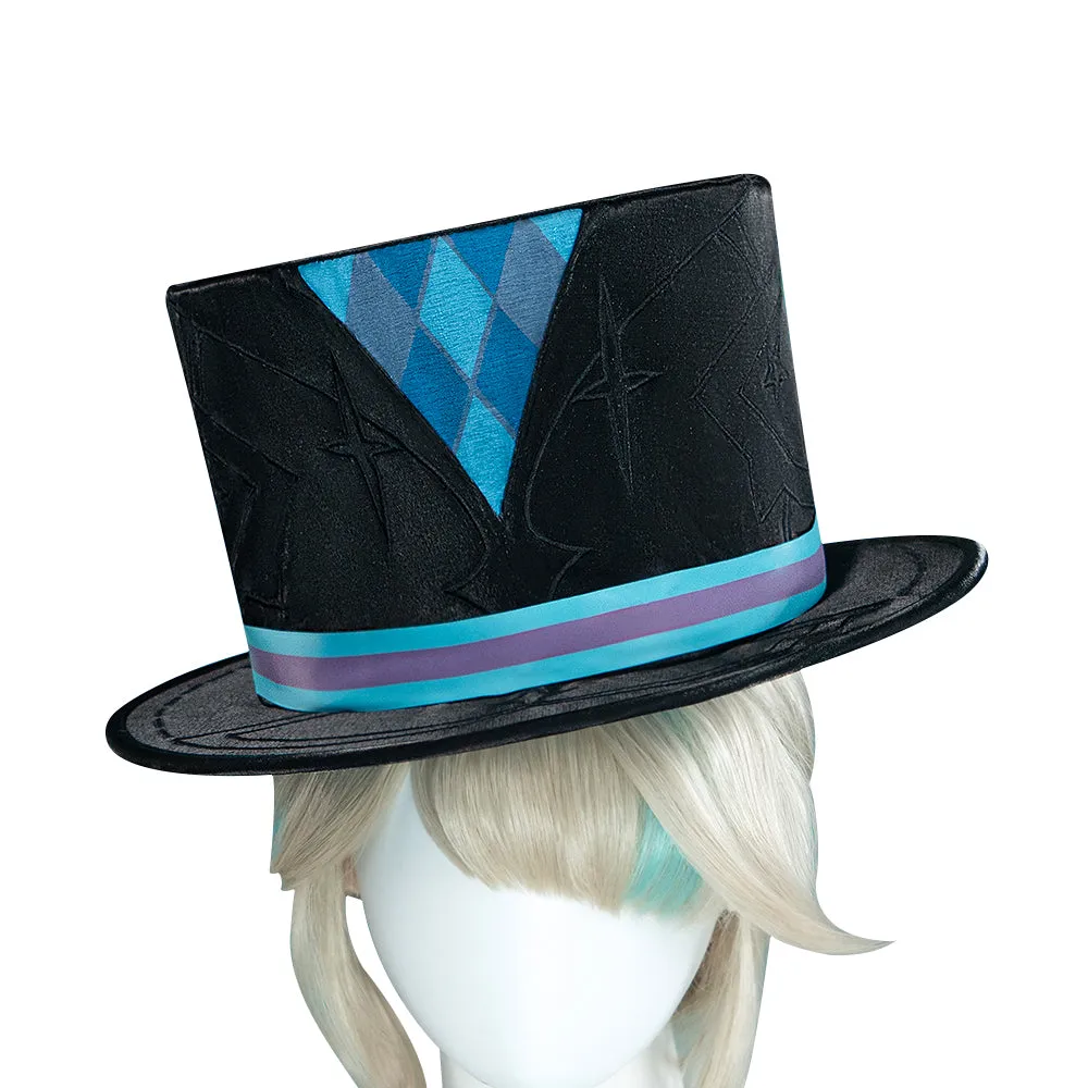 【Partial Size Ready For Ship】【Size S-2XL】【Magical Hat 】DokiDoki-R Game Genshin Impact Cosplay Fontaine Lynette Costume / Hat Magician Women