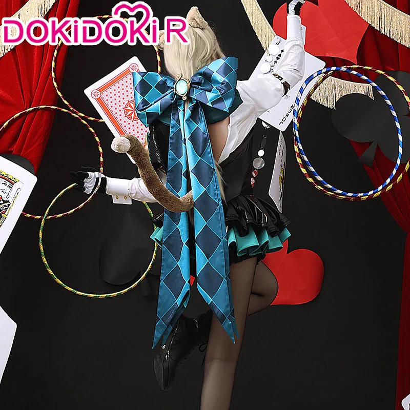 【Partial Size Ready For Ship】【Size S-2XL】【Magical Hat 】DokiDoki-R Game Genshin Impact Cosplay Fontaine Lynette Costume / Hat Magician Women