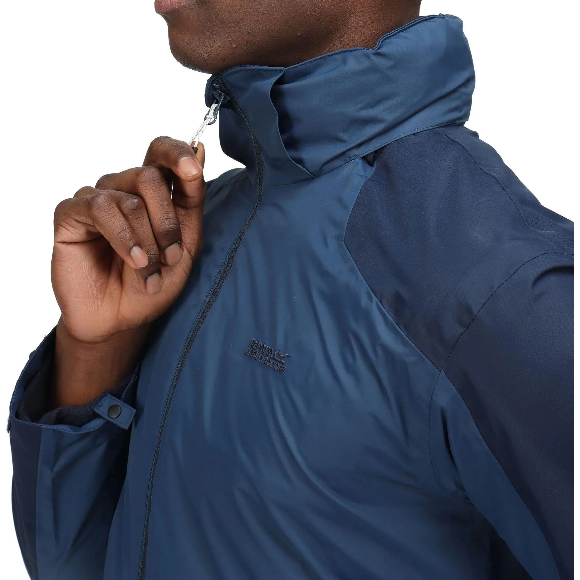 Regatta Telmar IV 3 In 1 Mens Waterproof Jacket - Navy