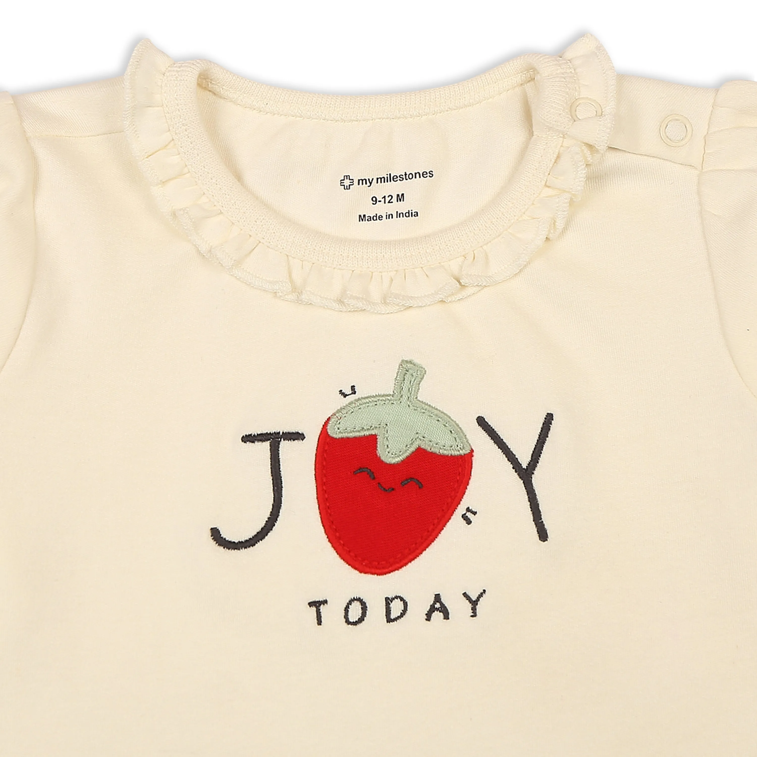 Strawberry Patch Tee With Hoodie And Leggings