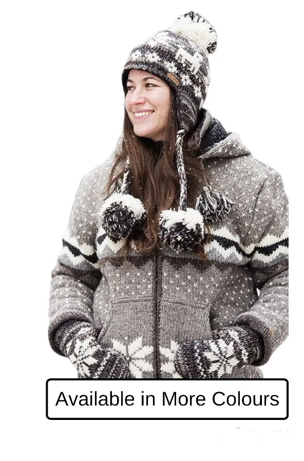 Sweater Wool Snowflakes