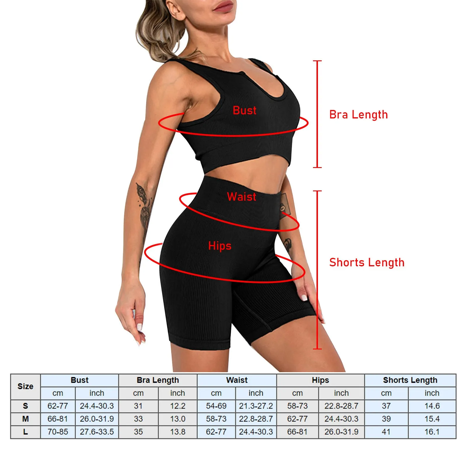Women Sports Set - 2 Piece Outfit