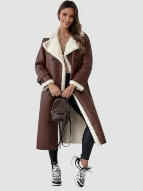 Zara - High Collar Wrap Coat