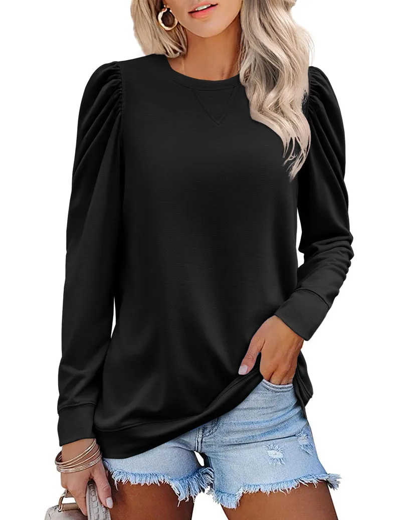 Zeagoo Tunic Tops for Women Casual Crew Neck Pullover